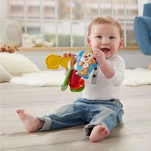 Llavero Con Actividades Numero Colores Formas Fisher Price