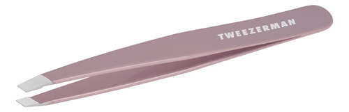 Pinça Tweezerman Slant Purple Wisteria Em Aço Inoxidável