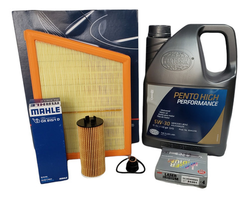 Kit Afinacion Mini Cooper F55 B48 4 Cil 4 Bujias 5w30 Filtro
