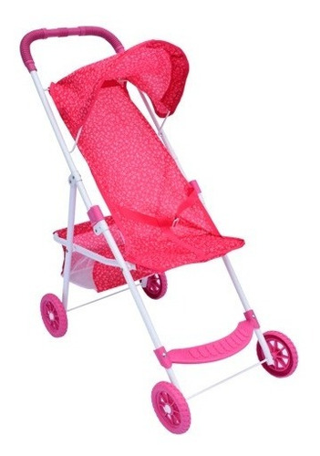 Coche Juguete Para Muñeca Cochecito Pequeñín Rosado