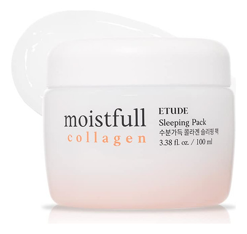 Etude House Moisture Full - Paquete De Dormir De Colgeno De