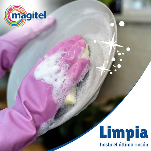 Magitel Fibra Esponja Grande Doble Uso 36 Pzas