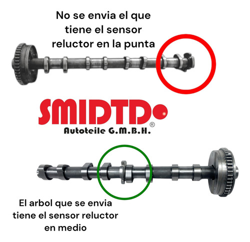 2 Arboles Levas Escape Y Admision Audi A3 S3 1.8 L-2.0 L 08-