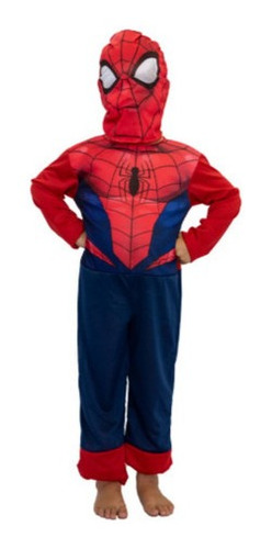 Disfraz Spiderman Color Rojo 