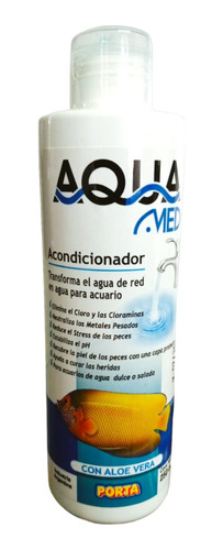 Acondicionador Aquamed Anticloro Acuario Estanque 250cc