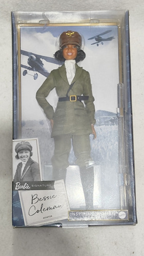 Bessie Coleman Muñeca Barbie Signature Inspiring Women