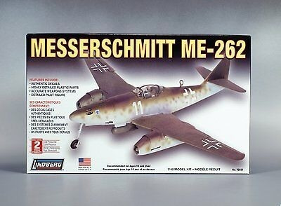 Imagen 1 de 3 de Avión Lindberg Messerschmitt Me-262 1/48 Scale Model Kit