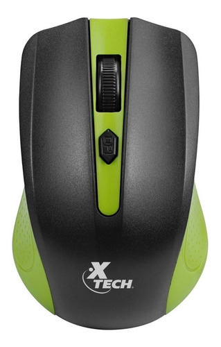 Mouse Xtech Xtm-310gn Inalambrico 4 Botones Green