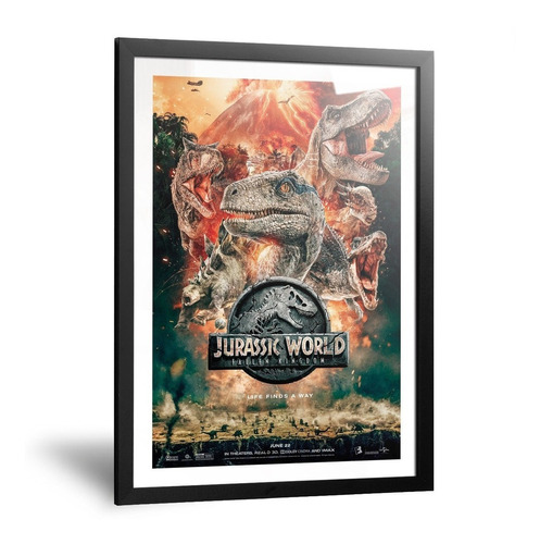 Cuadros Jurassic Park World Carteles Posters Peliculas 35x50