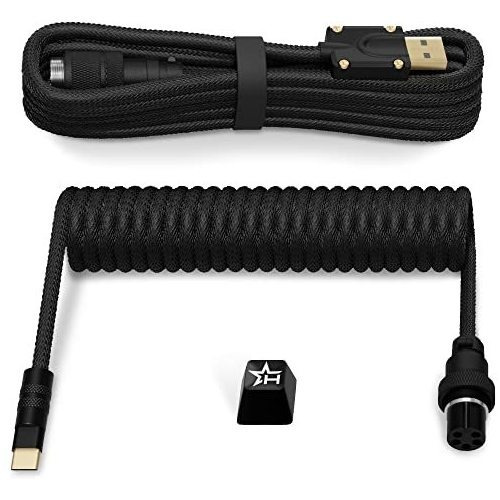 Cable De Aviador Coiled Usb-c De Hystar Para La Nhyl1