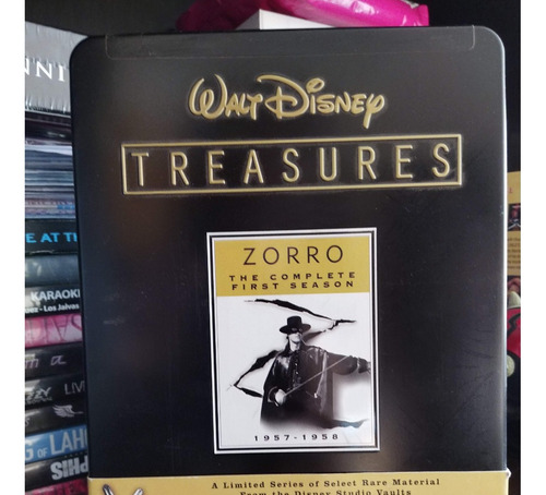 Walt Disney Treasures - El Zorro Primera Temporada Completa