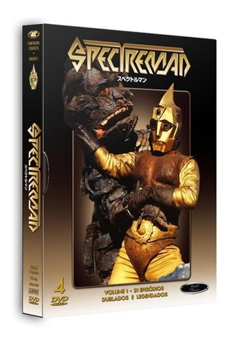 Dvd Spectreman 1 Temporada 4 Discos