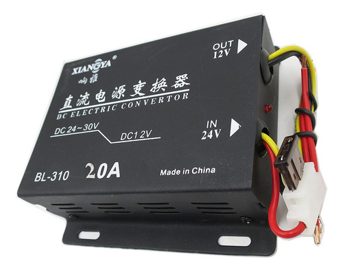 Transformador Inversor Conversor De 24 V A 12 V 20amp Cc