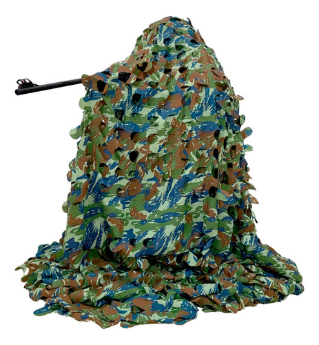 Rede De Camuflagem Exército Urbano, Fab C/ Estojo 6m² - 3x2m