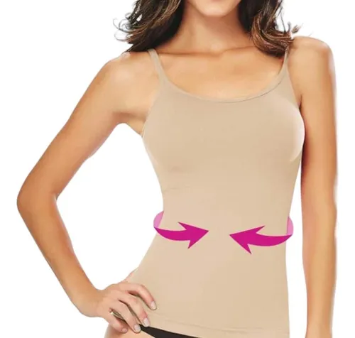 Franelilla Blusa Tipo Faja Para Dama Tres Pares De Medias