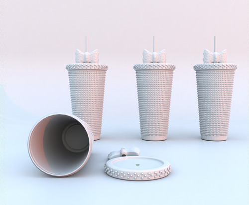 Imagen 2 de 4 de Archivo De De La Taza De Cafe De Starbuc- Figura Plastica