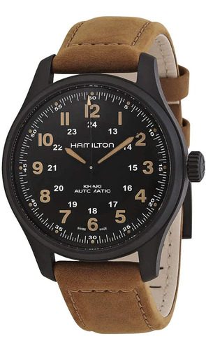 Reloj Hamilton  H70665533  Khaki Field Automatic Black Dial