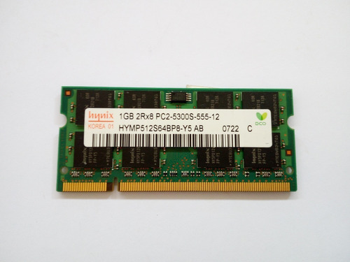  Memoria Ram Laptop Ddr2 1gb 5300s