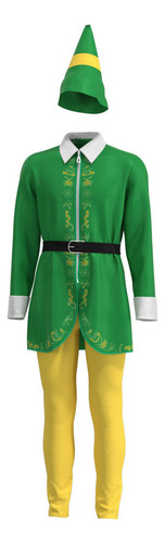 . Disfraz De Elfo Verde Para Halloween Y Navidad .