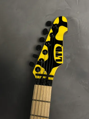 Guitarra Esp Ltd George Lynch 200mt-yellow W/ Tiger Graphic Guitarra Esp Ltd George Lynch 200mt-yellow W/ Tiger Graphic