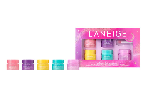 Set Laneige Midnight Minis Lip Sleeping Mask  100% Original