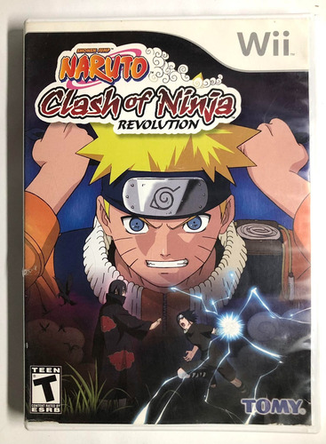 Naruto Clash Of Ninja Revolution B Nintendo Wii Rtrmx 
