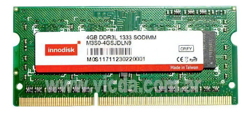 Memoria RAM 4GB 1 Innodisk M3S0-4GSSCCN9