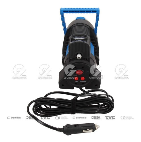 Imagen 2 de 8 de Para Mini Compresor Aspiradora 12v 180w Con Luz Portatil