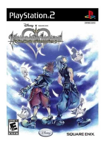 Jogo Kingdom Hearts Re: Chain Of Memories Ps2 Greatest Hits