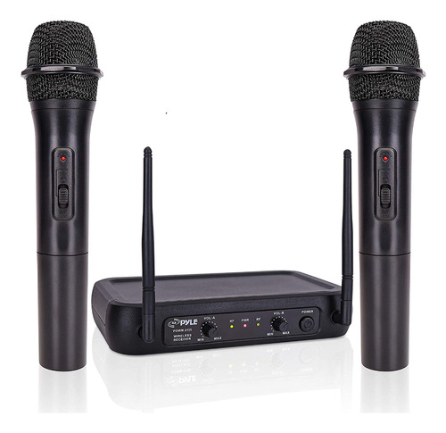 Sistema Microfono Inalambrico Pdwm2135 Vhf 2 Mano Frecuencia