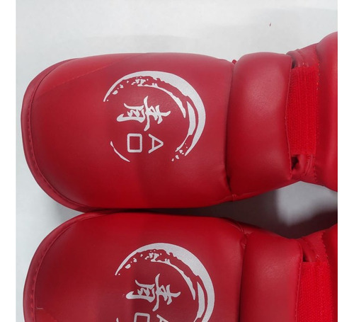 Protectores De Espinilla Y Pie Para Karate Talla L Rojo Ao