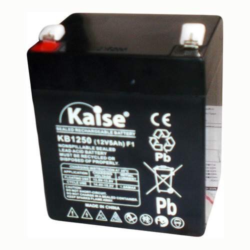 Batería Seca Recargable 12 Voltios 5 Ah Kaise Kb1250f1