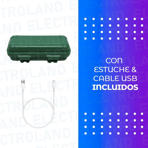 Linterna Táctica Led Zoom Recargable Usb Multifunción