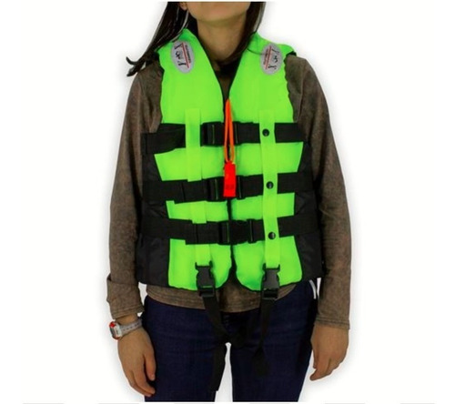 Imagen 4 de 8 de Chaleco Salvavidas Con Broches Regulables Xxl