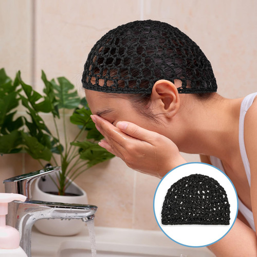 Envoltório De Cabelo De Malha De 3 Peças, Touca De Dormir Ma