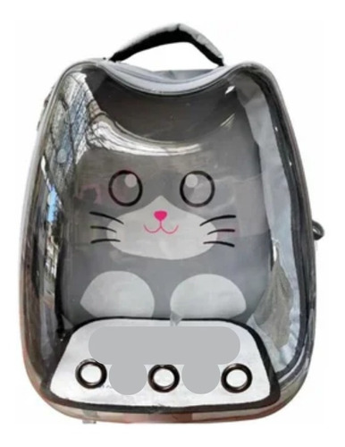 Morral Para Mascotas Guacal Gris Y A