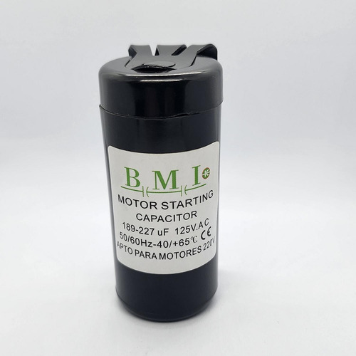 Condensador De Partida Bmi 189-227 Uf 110vac