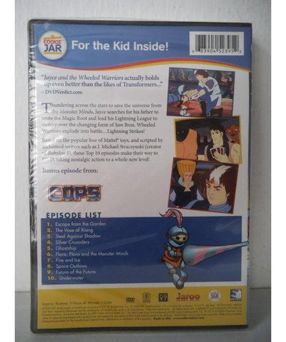 Imagen 2 de 3 de The Best Jayce And Wheeled Warriors Guerreros Rodantes Dvd