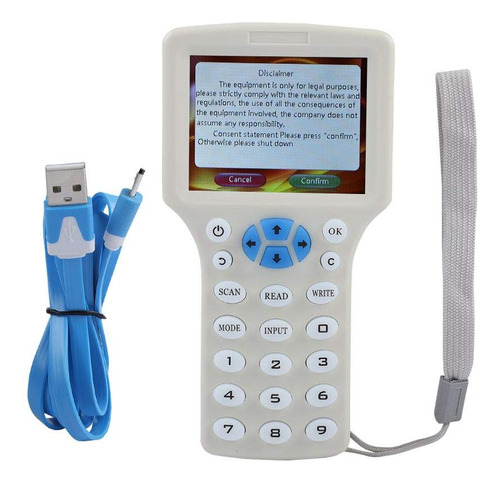 Frecuencia De Mano Rfid Copiadora Id Ic Reader Writer