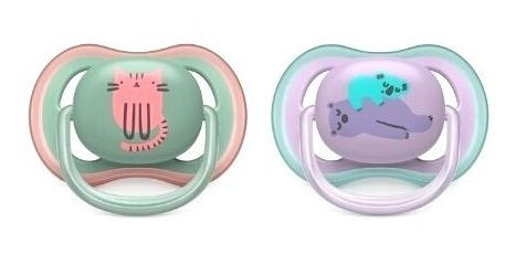 Chupete Philips Avent Ultra Air Soother Scf085/18 6-18m X2
