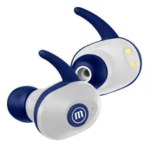 Comprar Audifo Maxell Mini Duo Tws Eb-btmini Bt Earbuds Blu\u002Fwhite Color Azul Luz Azul Claro