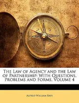 Comprar Libro The Law Of Agency And The Law Of Partnership: With ...