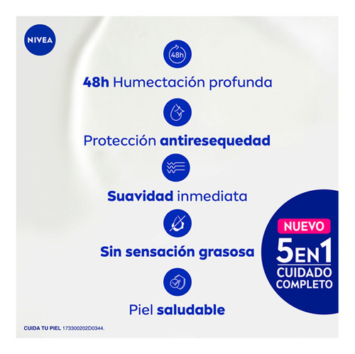 Crema Corporal Nivea Body Soft Milk 48 Horas 100ml