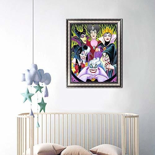 Imagen 4 de 7 de Diy 5d Diamante Pintura Por Numeros Kits Para Adultos, 16