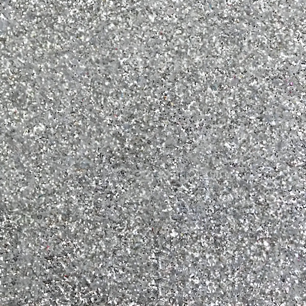Glitter Brocal Prata 500g E-NVK Pó Brilhante Artesanato Decoração
