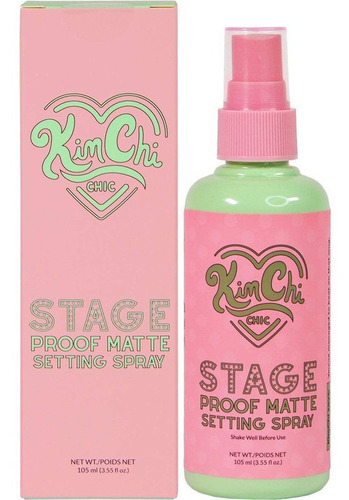 Spray Fijador Maquillaje, Stage Proof Matte, Kimchi Chic