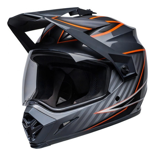 Capacete Bell Mx 9 Adventure Mips Dalton Gloss Orange Loja # Cor Gloss hi-viz orange/Black Tamanho do capacete L (59-60 cm)