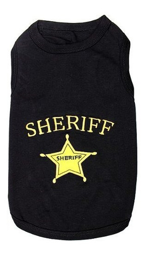 Camiseta De Sheriff Para Mascotas Parisinas, 3xl