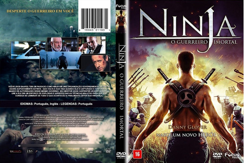 Ninja O Guerreiro Imortal Dvd Original Novo Lacrado