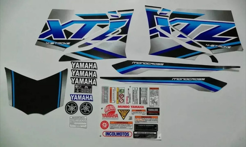 Kit Completo De Calcomanías Xtz 125 2018